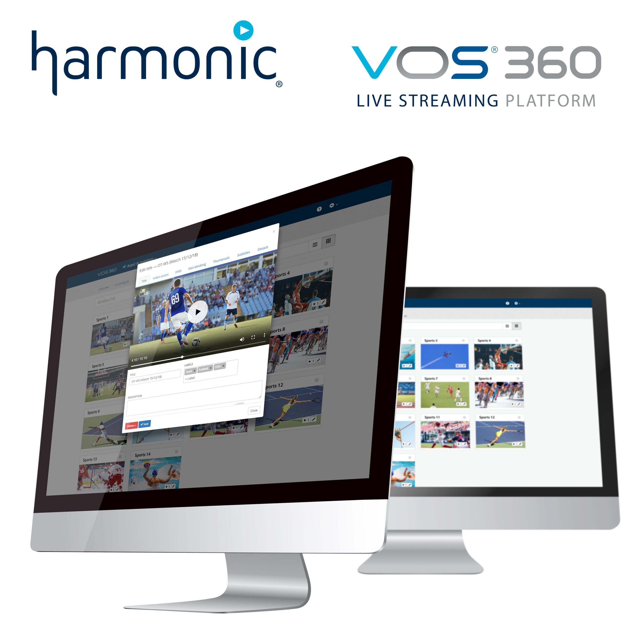 Verimatrix and Harmonic collaborate to enable SaaS-speed streaming content protection